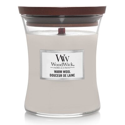 Woodwick - Medium Hourglass - Warm Wool